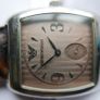 Vintage EMPORIO ARMANI Analog Leather Brown Watch 50 meters/5 ATM Image 3