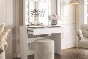 Monique Vanity table with Hollywood mirror LED