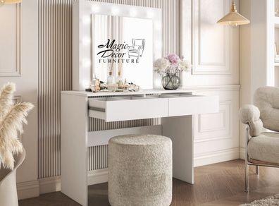 Monique Vanity table with Hollywood mirror LED