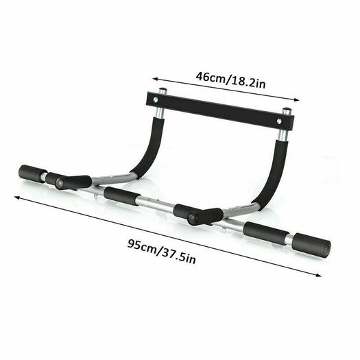 Gym Fitness Bar Chin Up Pull Up Strength Situp Dips Exercise Workout Door Bar