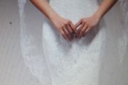 Long Cathedral Length Sequined Veil