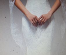 Long Cathedral Length Sequined Veil