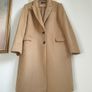 Jaeger Wool Coat Size Uk 14 Image 4