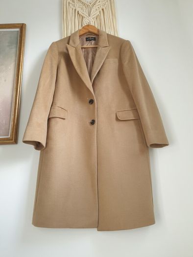 Jaeger Wool Coat Size Uk 14