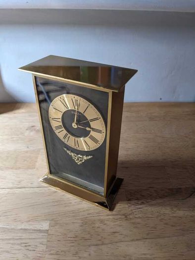 Swiza Brass Clock