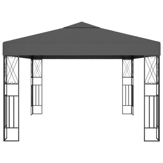 Gazebo 3x4 m Anthracite Fabric