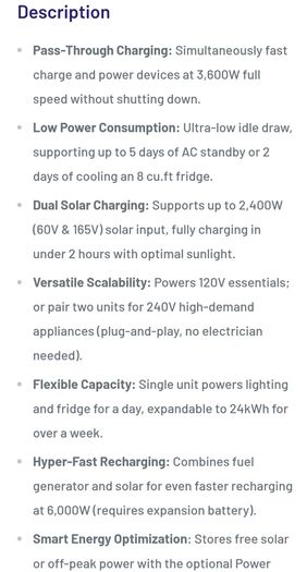 Anker Solix f3000 Battery power station