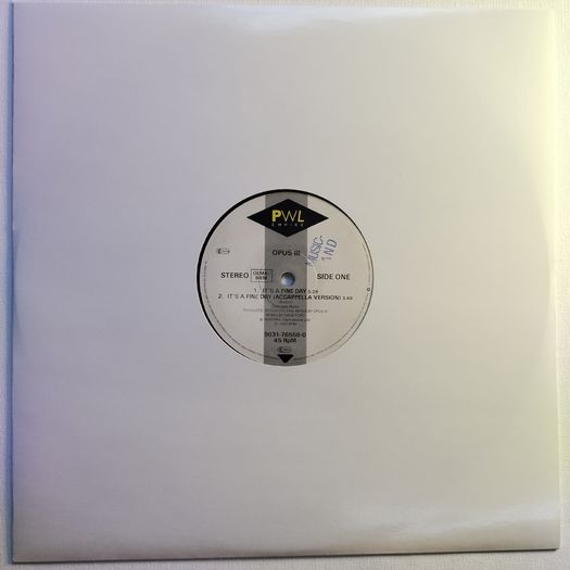 Opus III - It's a Fine Day - PWL International Records - Massive UK Piano HOUSE Anthem!