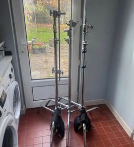 Set of 3 C-stands