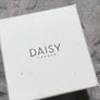 DAISY LONDON Palm Leaf Enamel Necklace 18ct Gold Plate BRAND NEW Image 2