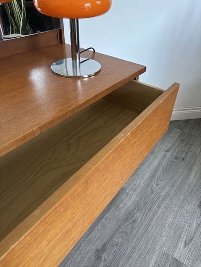 Vintage Retro Mid Century Teak Dressing Table