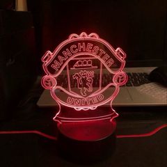 3D Manchester United lamp
