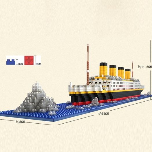 Creative RMS Titanic Micro 1860 PCS Building Block