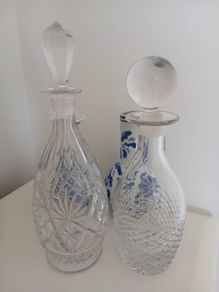 2 Fabulous Crystal Decanters