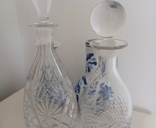 2 Fabulous Crystal Decanters
