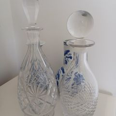 2 Fabulous Crystal Decanters