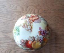 Dresden Trinket Dish With Lid