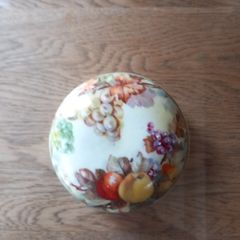 Dresden Trinket Dish With Lid