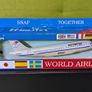 Eurowings 1:200 scale model airplane, Airbus A319 aircraft in old colors, made by Wooster, NEW Image 2