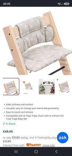 Stokke Tripp Trapp Cushion