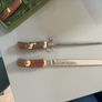 Solingen (Germany) vintage 3 piece meat carving set Image 3
