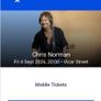 ticket Chris Nornan, Smokie Rock Band Vicar st Image 2