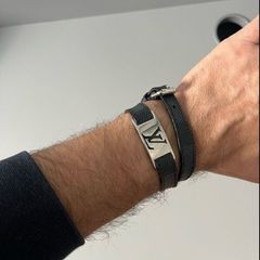 Louis Vuitton Leather Bracelet