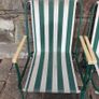 Camping chairs pair strip vintage campervan Image 6