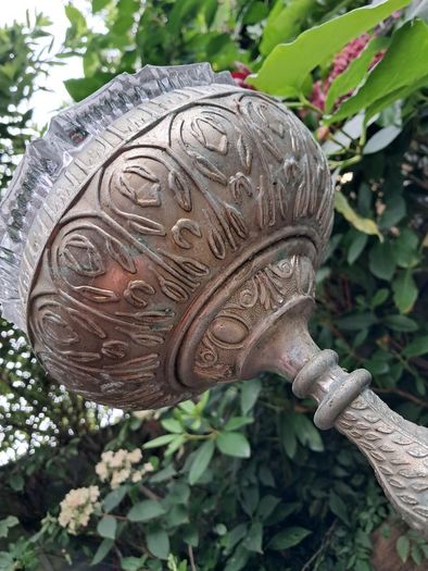 Highly Decorative Standing Ashtray