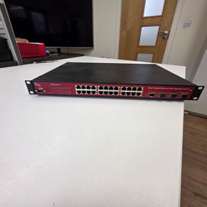 Interlogix NS3702-24P-4S 24-port Gigabit Layer 3 Managed PoE+ Switch