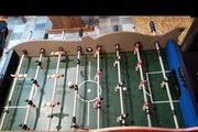 football air hockey and pool table