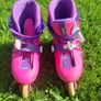 Oxelo Girls Pink Purple Roller Scates UK 11.5 - 13 Image 5