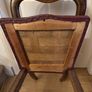 Pair of Victorian Balloon Back Chairs with Genuine Oxblood Leather Image 9