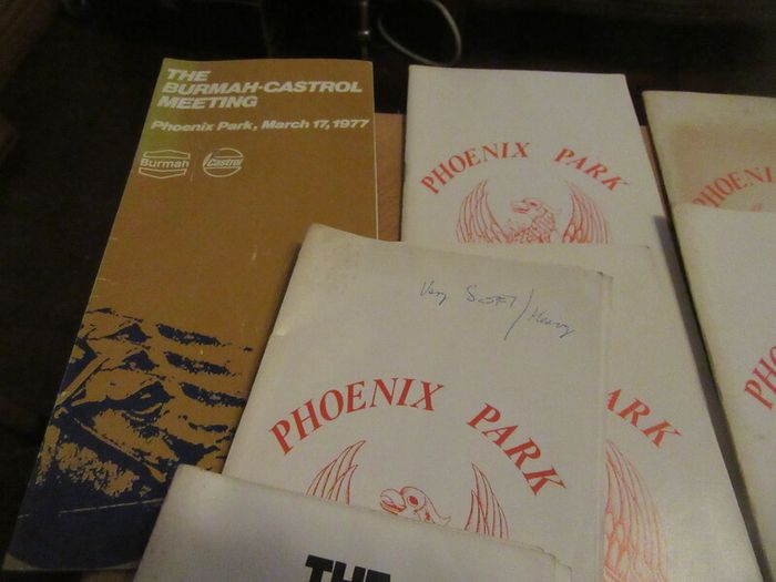 Phoenix Park Racecards 1977
