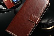 100% Handmade Luxury Leather Flip Case Cover For OnePlus X
