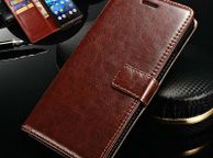 main image for ad 100% Handmade Luxury Leather Flip Case Cover For OnePlus X
