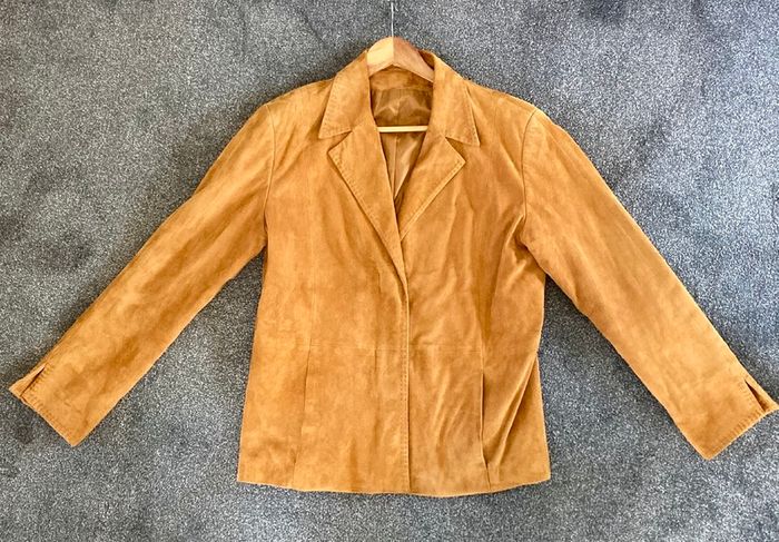 Ladies Suede Leather Jacket