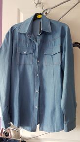 Man  shirt new fits size m/l jeans look