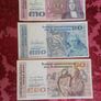 Ireland Full Set B Series Banknotes Image 3