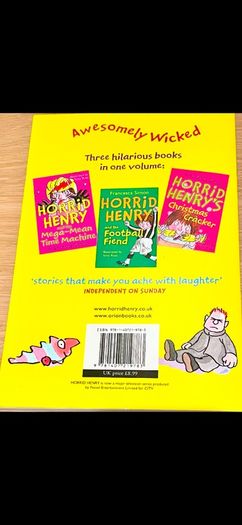 Horrid Henry 3in1 Book Trio