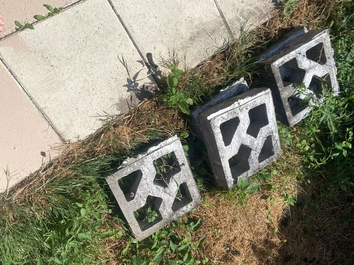 cement blocks