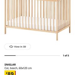 ikea cot