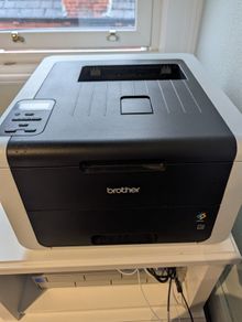 Brother HL 3150CDW Wireless Colour Laser Printer Extra Toners Included