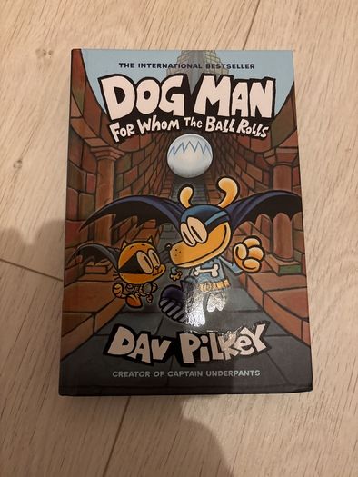 Dog Man for whom the ball rolls