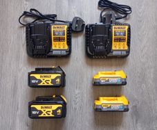 DeWalt Batteries and Chargers (New)
