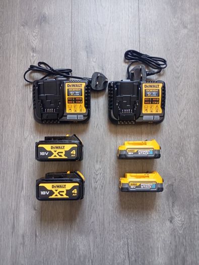 DeWalt Batteries and Chargers (New)