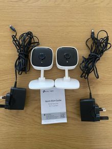 Tapo C100 Home Security Wi-Fi Camera x2