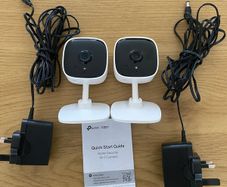 Tapo C100 Home Security Wi-Fi Camera x2