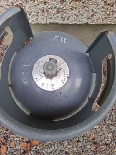 Patio gas cylinder