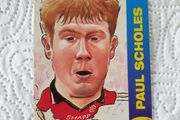 Paul Scholes Manchester United Football Trading Card 1998 to 1999
